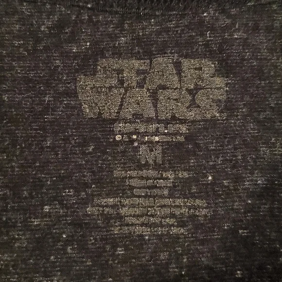 Darth Vader Star Wars plaid scarf Holiday themed tee shirt  unisex Med - Picture 2 of 6